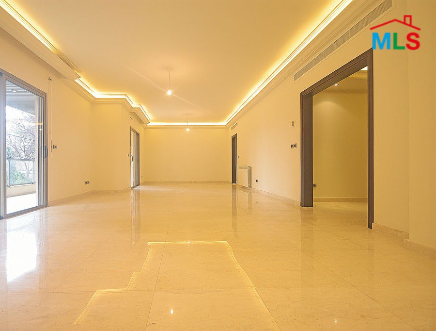 Spacious Apartment With Backyard Terrace For Sale in Mar Takla