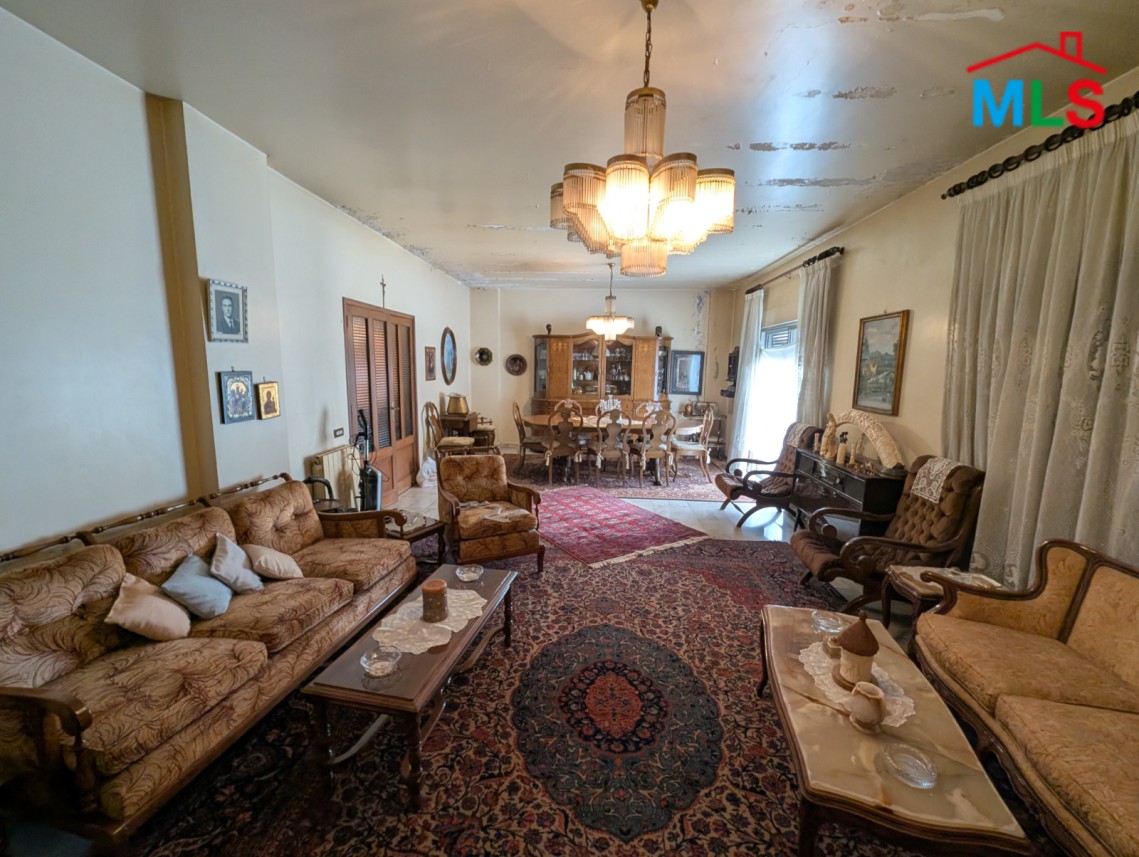 Bright Apartment with Panoramic Mountain View For Sale in Ajaltoun