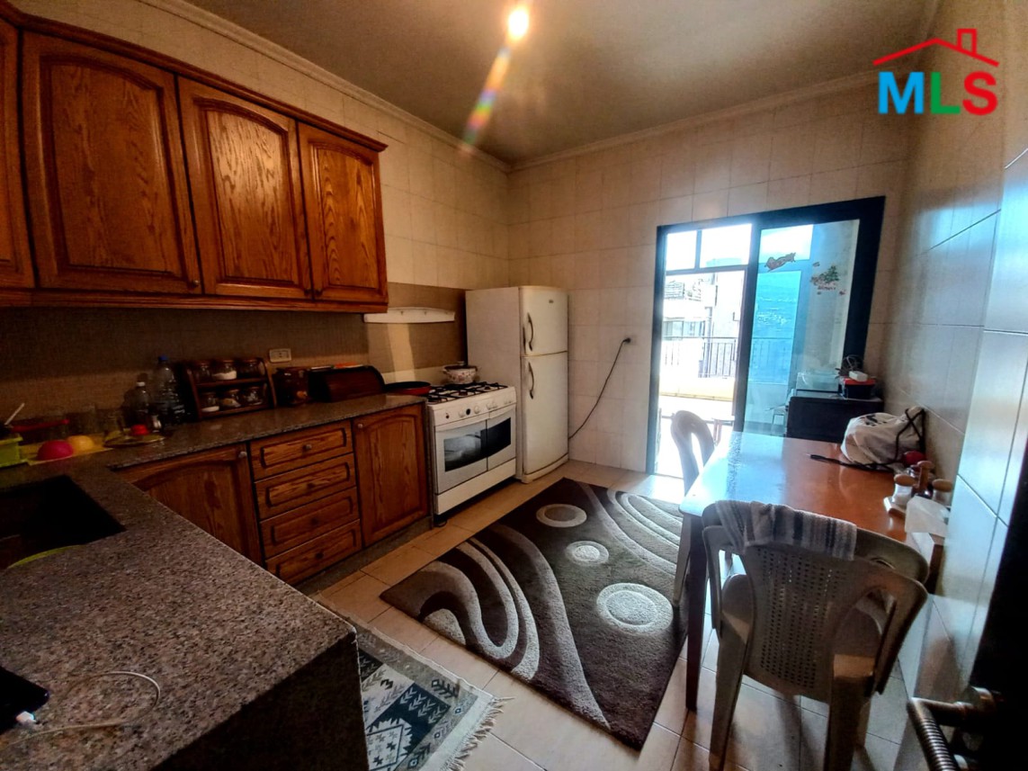 Nice 2-Bedroom Apartment with Open City View For Sale in Bouchrieh