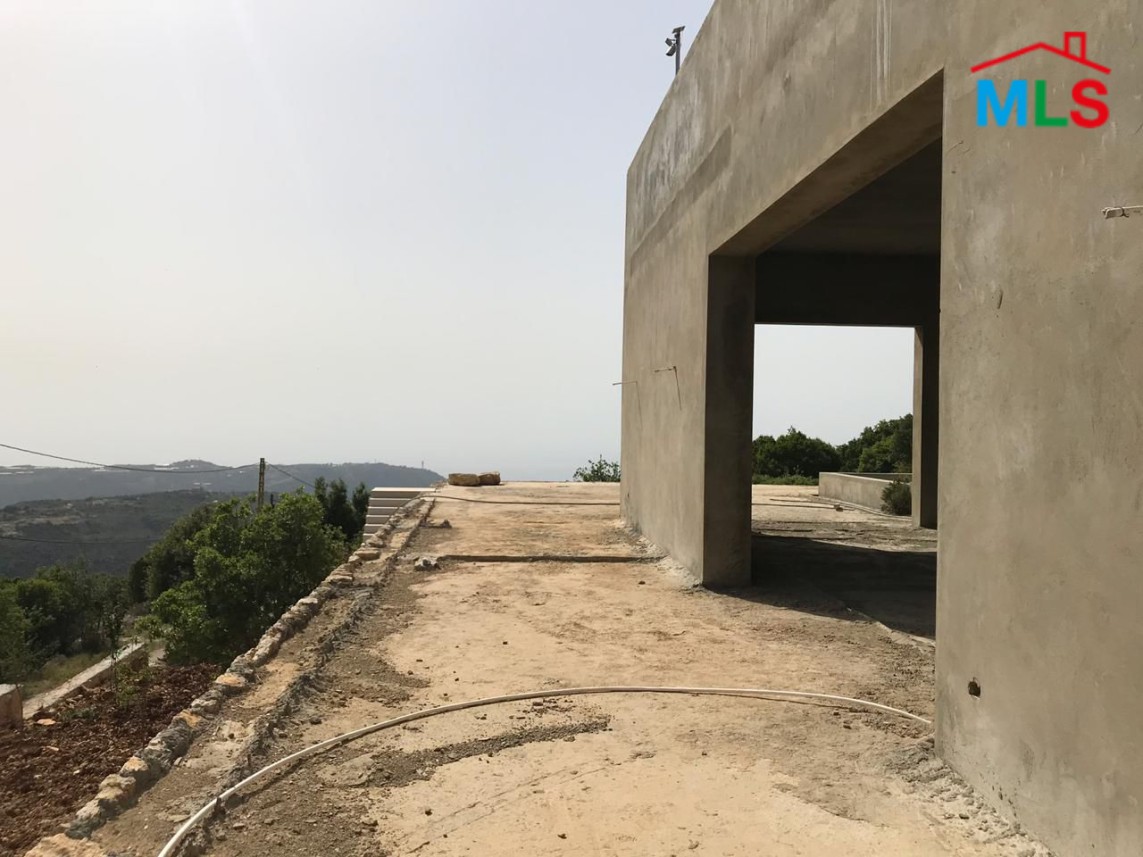 An Under-Construction Villa For Sale in Mesreh, Batroun