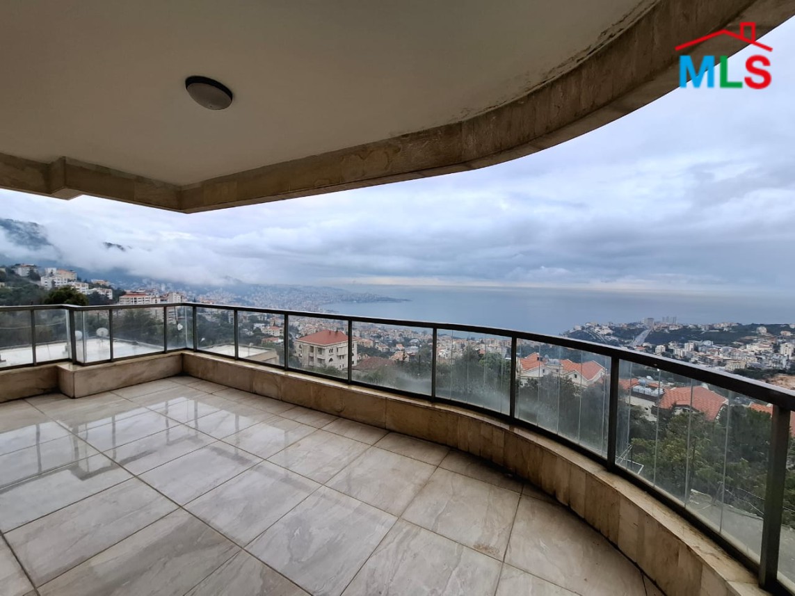 3-Bedroom Apartment With Panoramic Sea & Mountain View For Sale in Ghazir