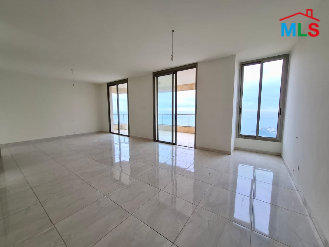 3-Bedroom Apartment With Panoramic Sea & Mountain View For Sale in Ghazir