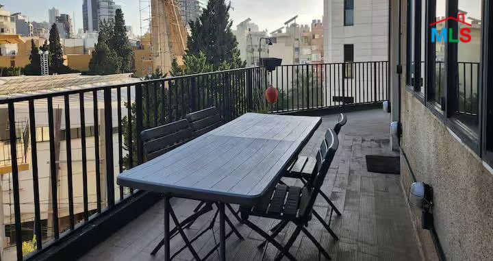 Fully Furnished Private Rooftop with Terrace & Sea View For Sale in Mar Mikhael