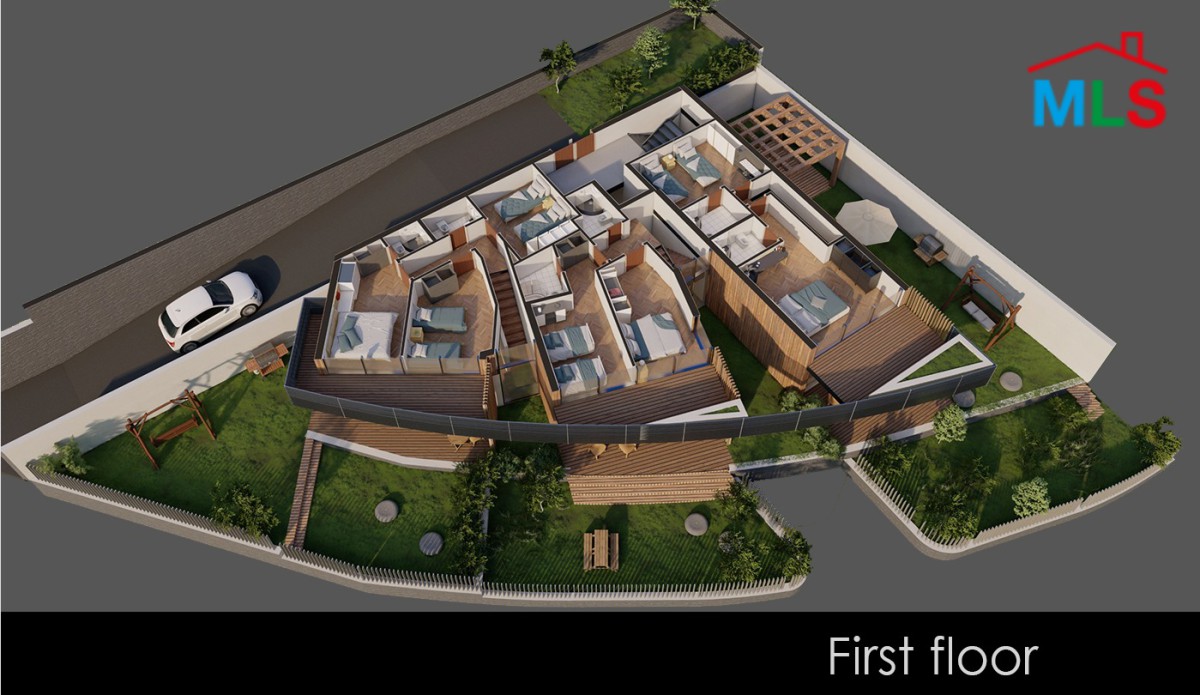 Under construction 3 Bedroom Duplex Chalet with Garden For Sale in Fakra