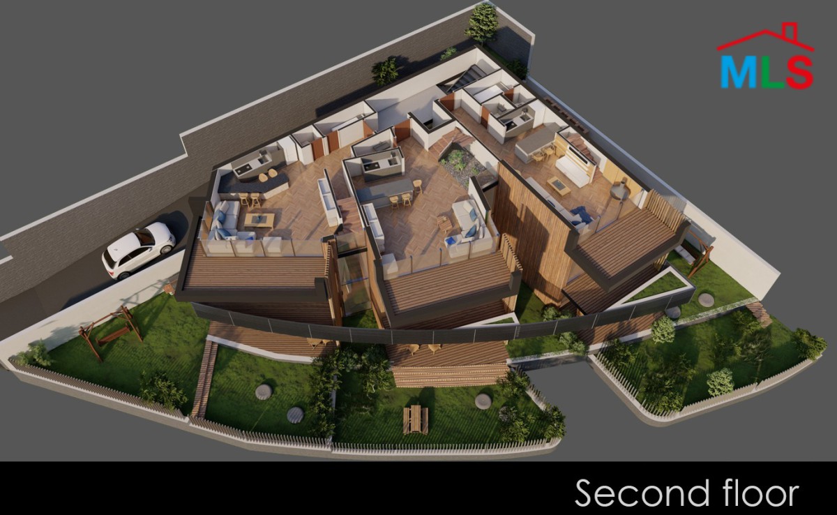 Under Construction 2 Bedrooms Duplex Chalet For Sale in Fakra