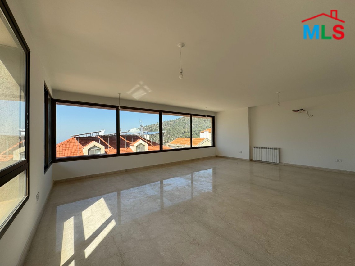Brand New Apartment With Nice View For Sale in Mar Chaaya, Broumana