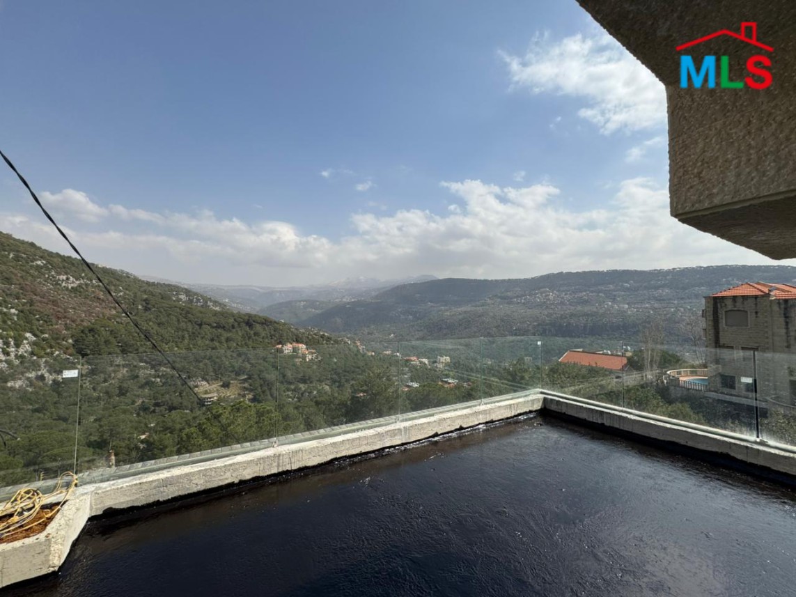 Brand New Roof Apartment With Terrace For Sale in Baabdat
