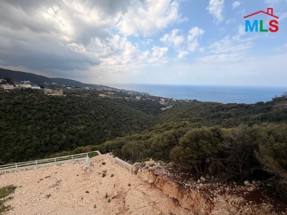 A 2000 SQM Land With A Beautiful Sea View For Sale in Smar Jbeil, Batroun