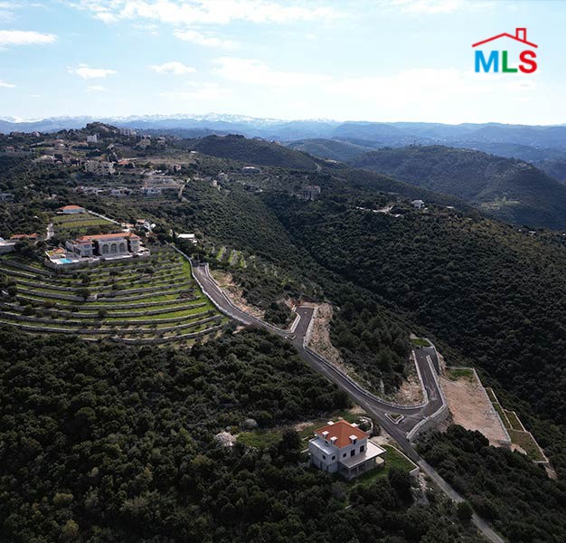 A 1,258 SQM Land With A Beautiful Sea View For Sale in Smar Jbeil, Batroun