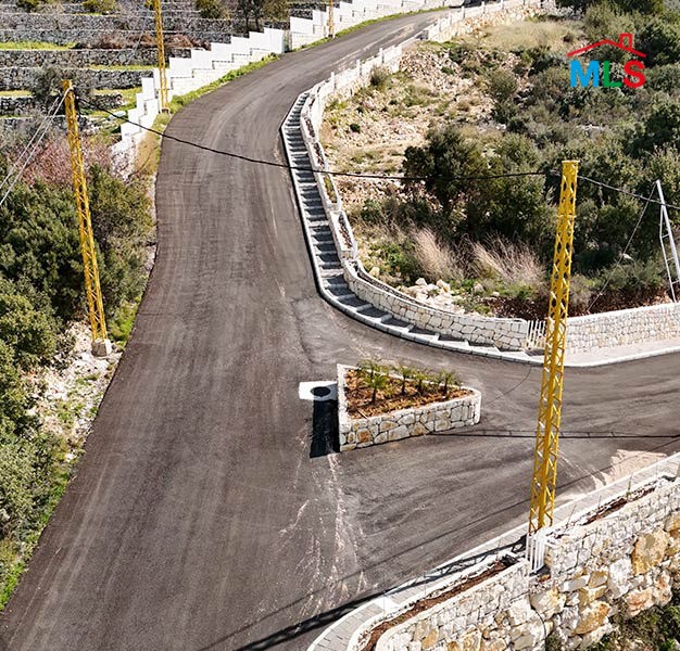 A 1,258 SQM Land With A Beautiful Sea View For Sale in Smar Jbeil, Batroun