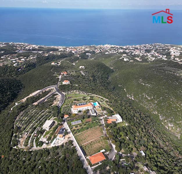 Land With A Beautiful Sea View For Sale in Smar Jbeil, Batroun