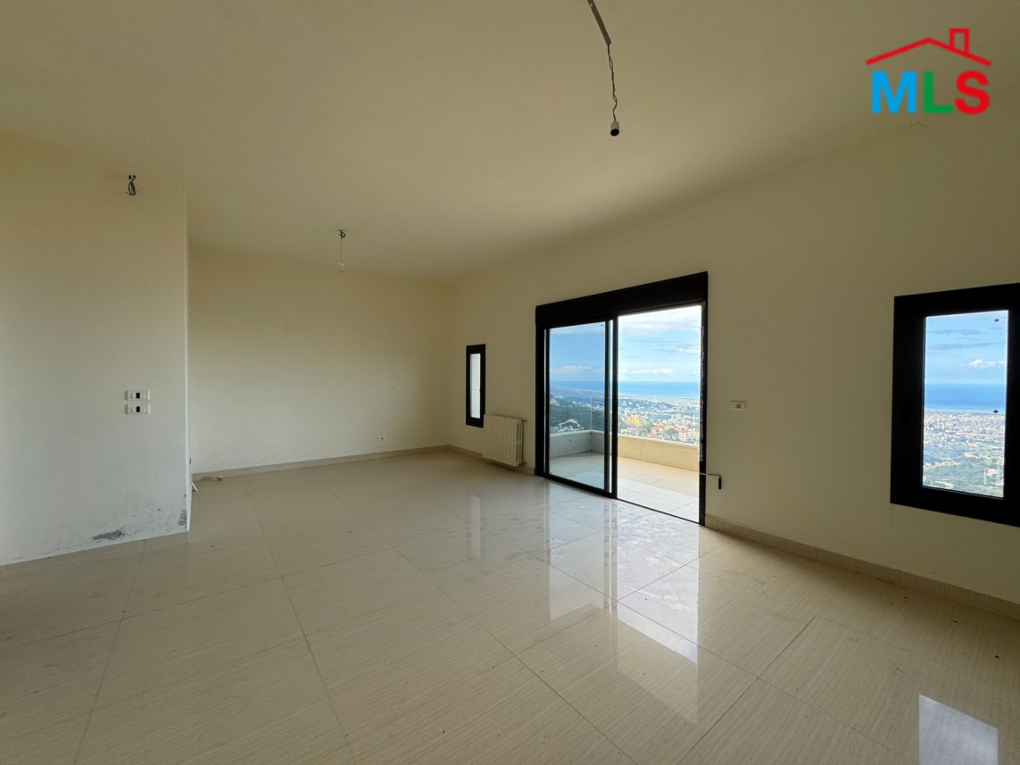 Brand New Apartment With Terrace For Sale in Ain Saadeh