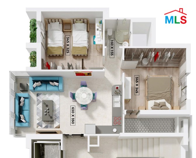 Under-construction Project 2-Bedroom Apartment For Sale in Bourj Hammoud