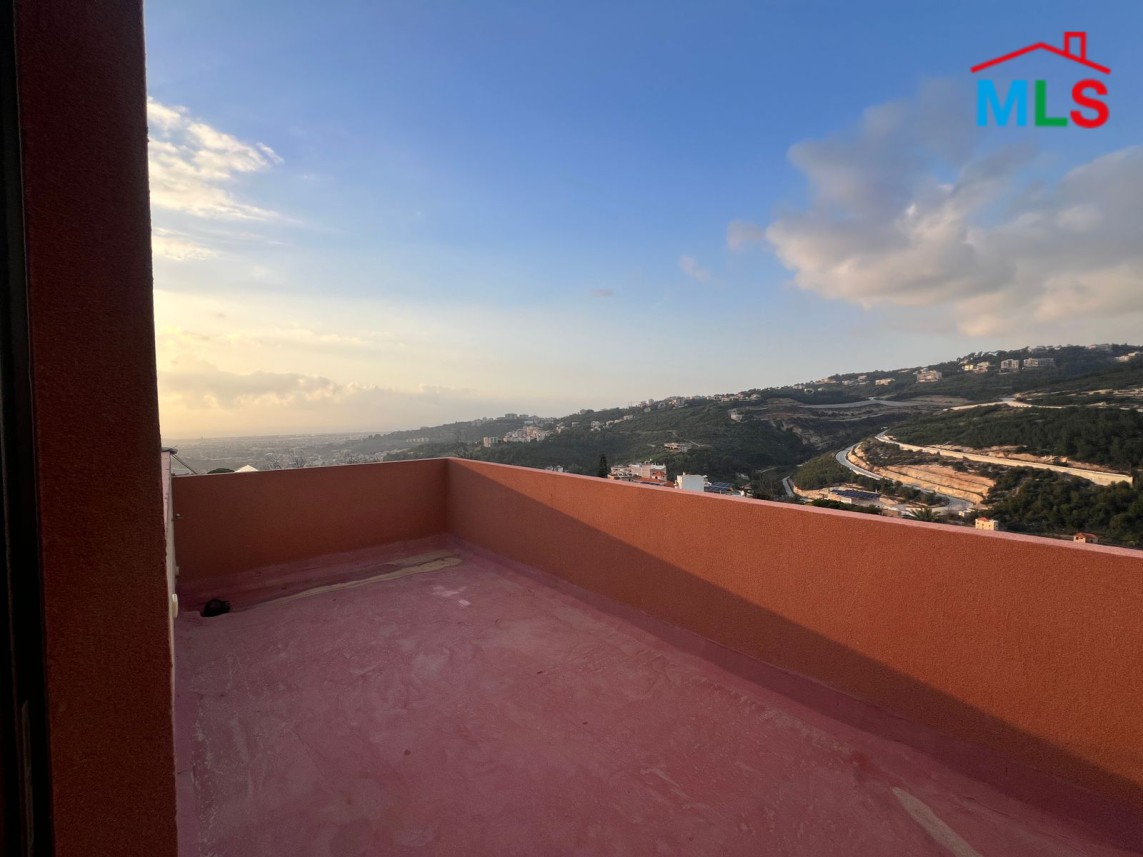 Brand New Apartment With Terrace And Roof For Sale in Wadi Chahrour