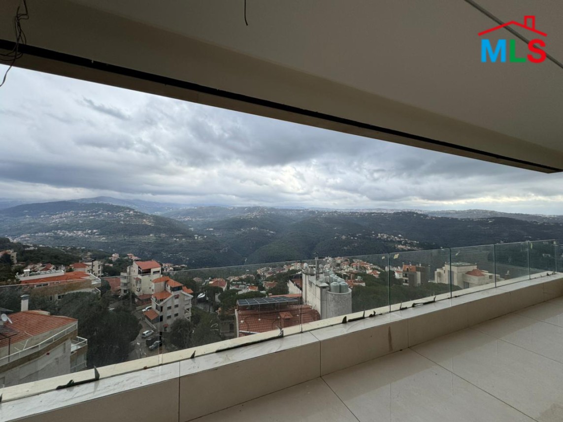 Fully Decorated Apartment For Sale In Ouyoun Broumana