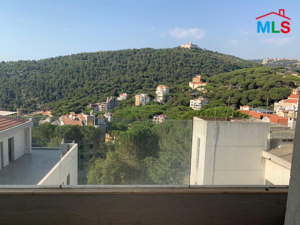 Brand New Apartment with Beautiful Mountain View For Sale in Broumana, MarChaaya