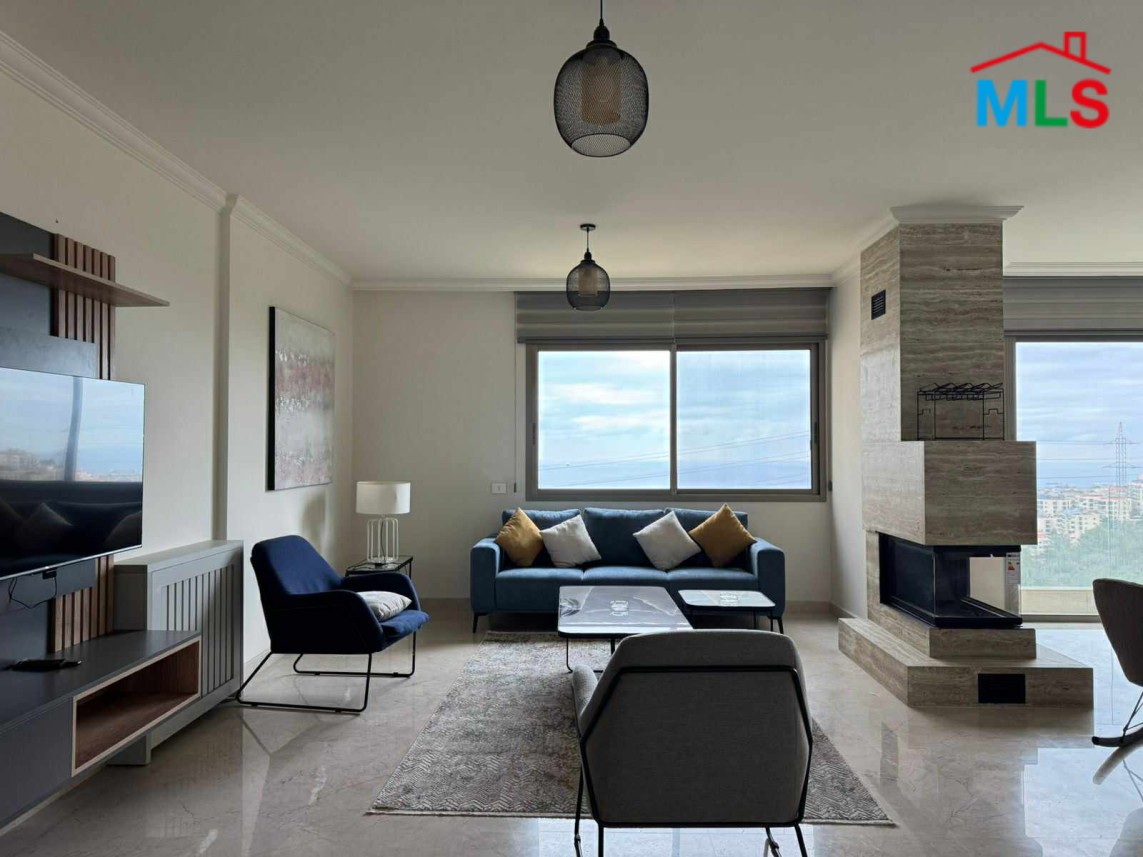 Fully Furnished And Decorated Apartment For Sale in Ain Saade