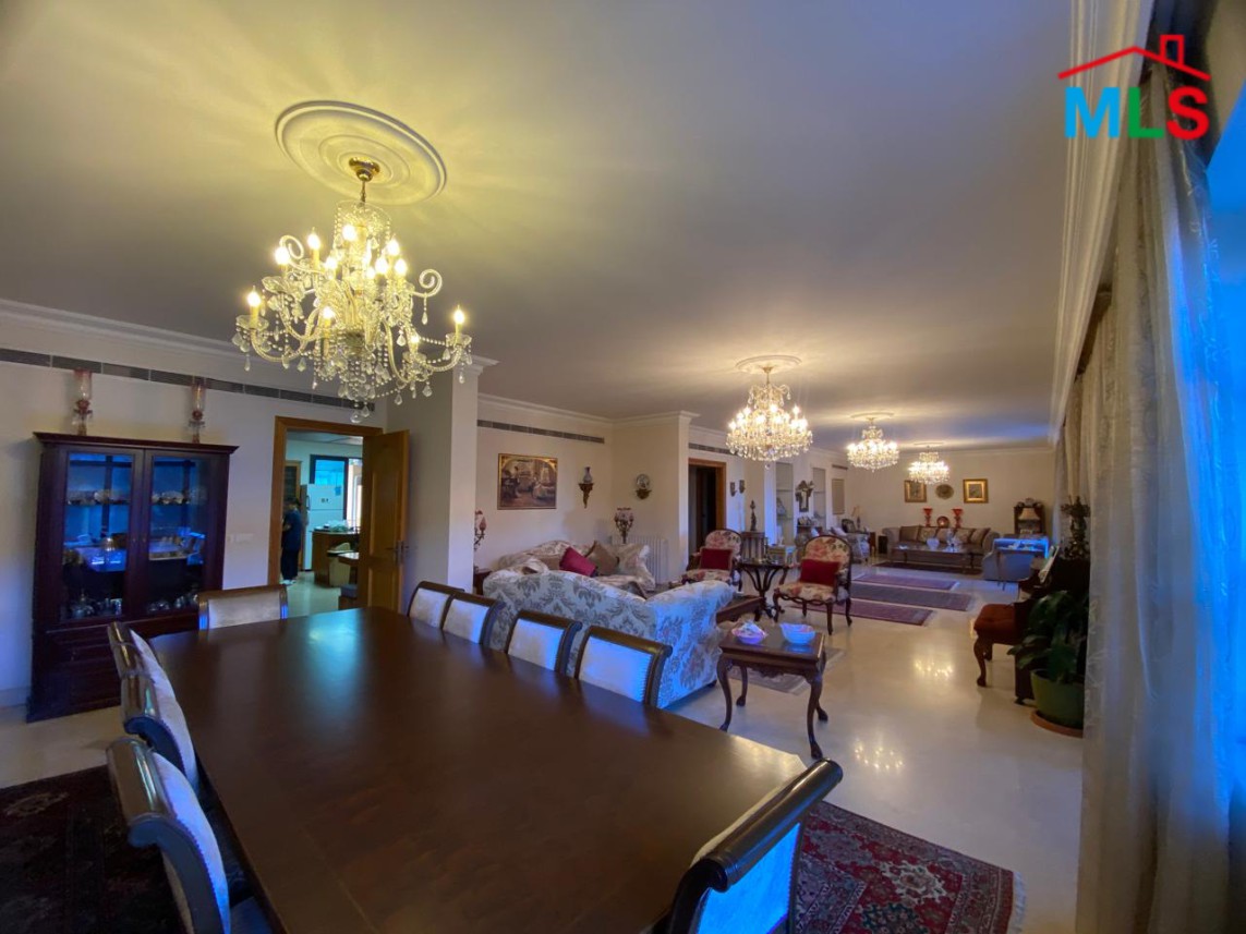 Spacious Apartment with Terrace & Open Sea View For Sale in Bliss, Ras Beirut