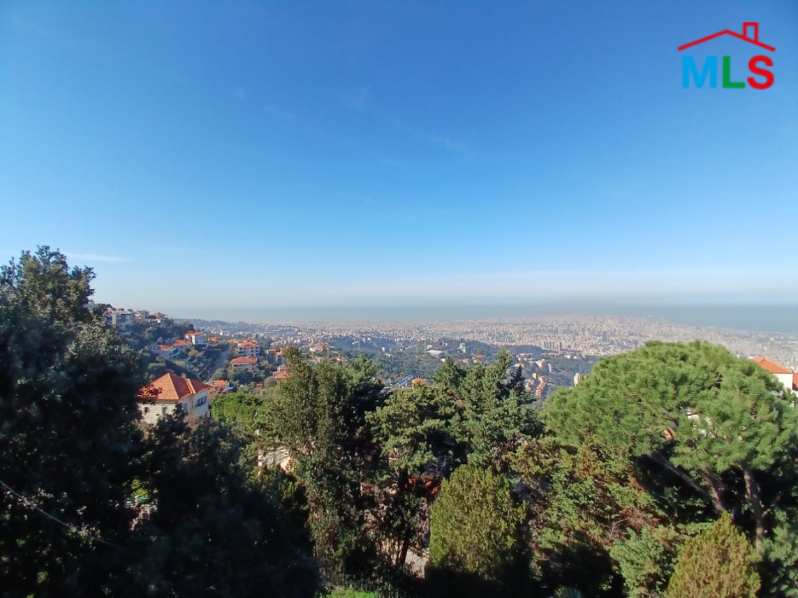 An Amazing Villa With Panoramic Sea View For Sale in Ain Saadeh