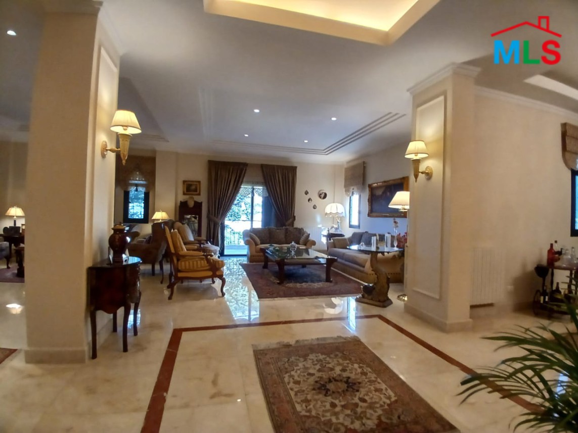 An Amazing Villa With Panoramic Sea View For Sale in Ain Saadeh