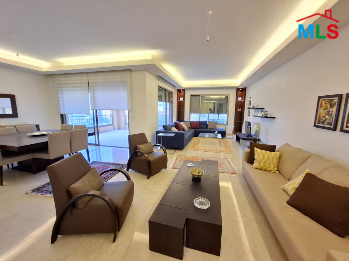 Spacious Unfurnished Apartment With Garden For Sale in Adma