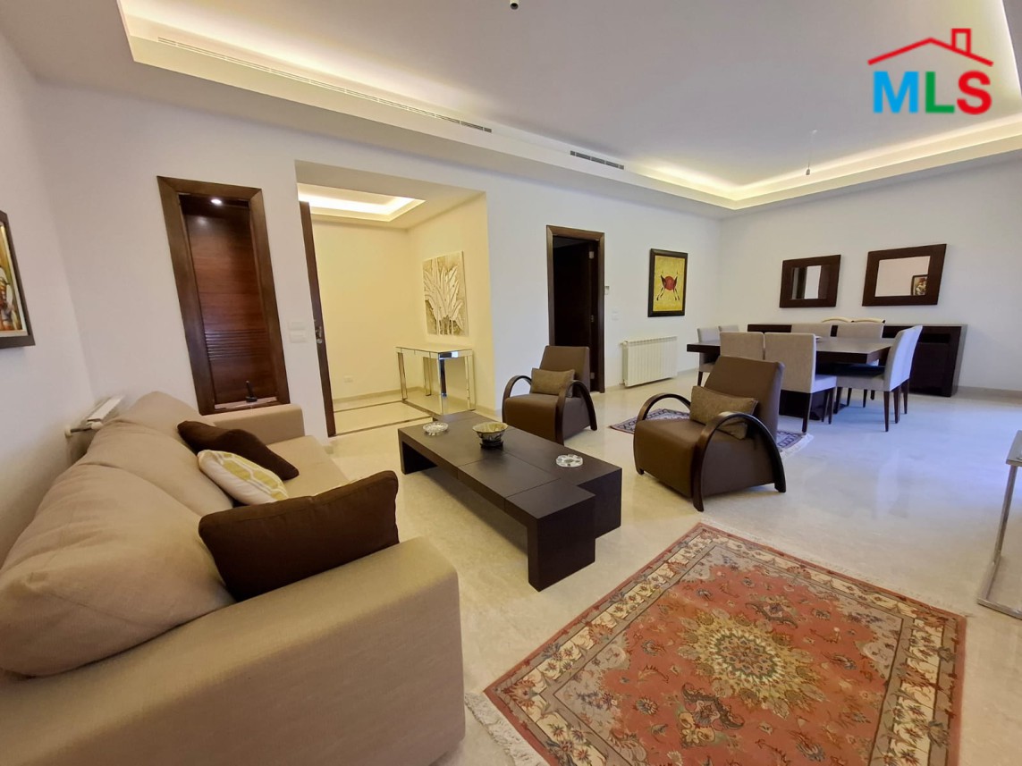 Spacious Unfurnished Apartment With Garden For Sale in Adma