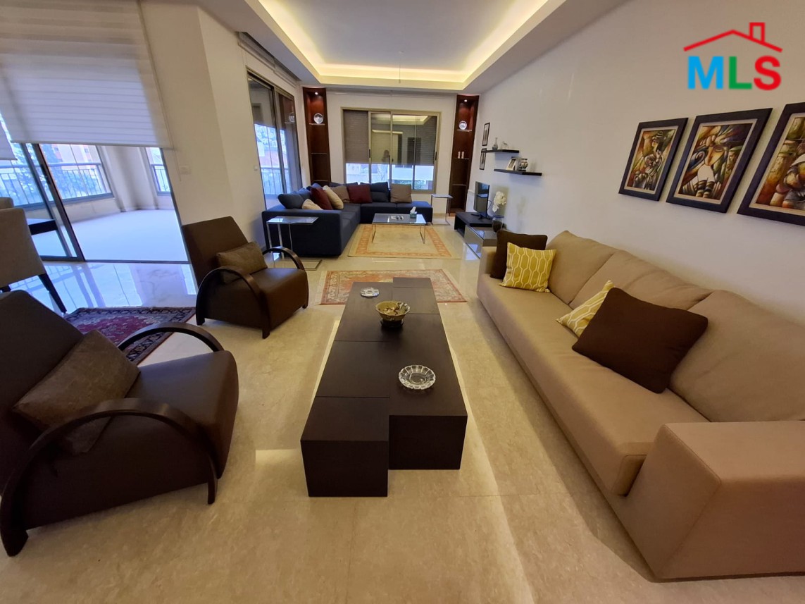 Spacious Unfurnished Apartment With Garden For Sale in Adma