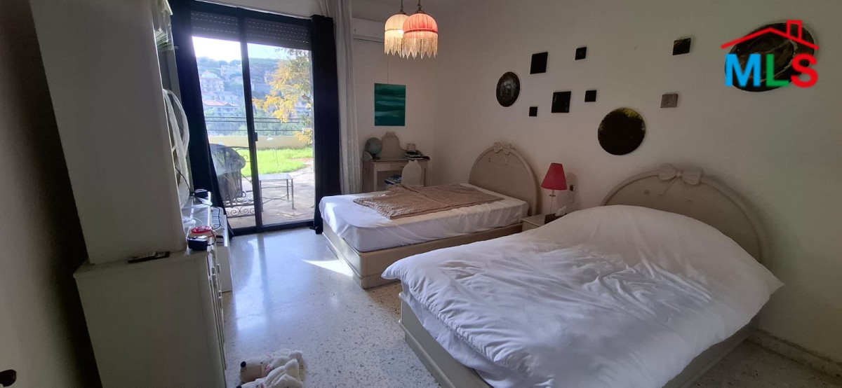 Spacious Apartment With Terrace And Garden For Sale in Baabdat