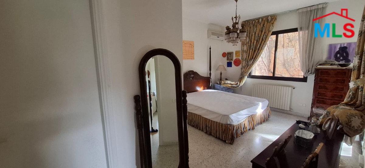 Spacious Apartment With Terrace And Garden For Sale in Baabdat