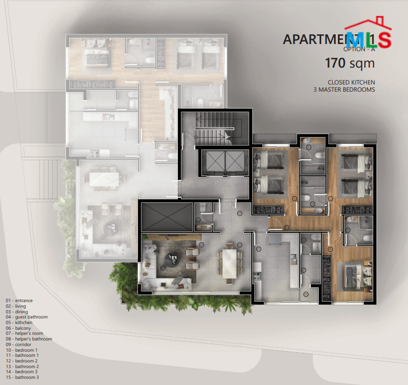 Under Construction Apartment For Sale in Achrafieh