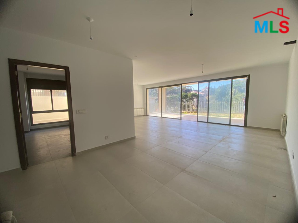 Exclusive! Apartment With Terrace For Sale in Baabdat Hills in Gated Community