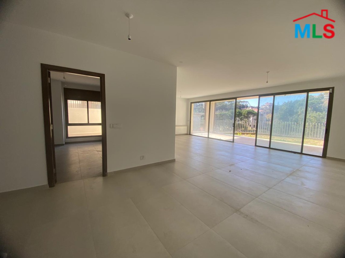 Exclusive! Apartment With Terrace For Sale in Baabdat Hills in Gated Community