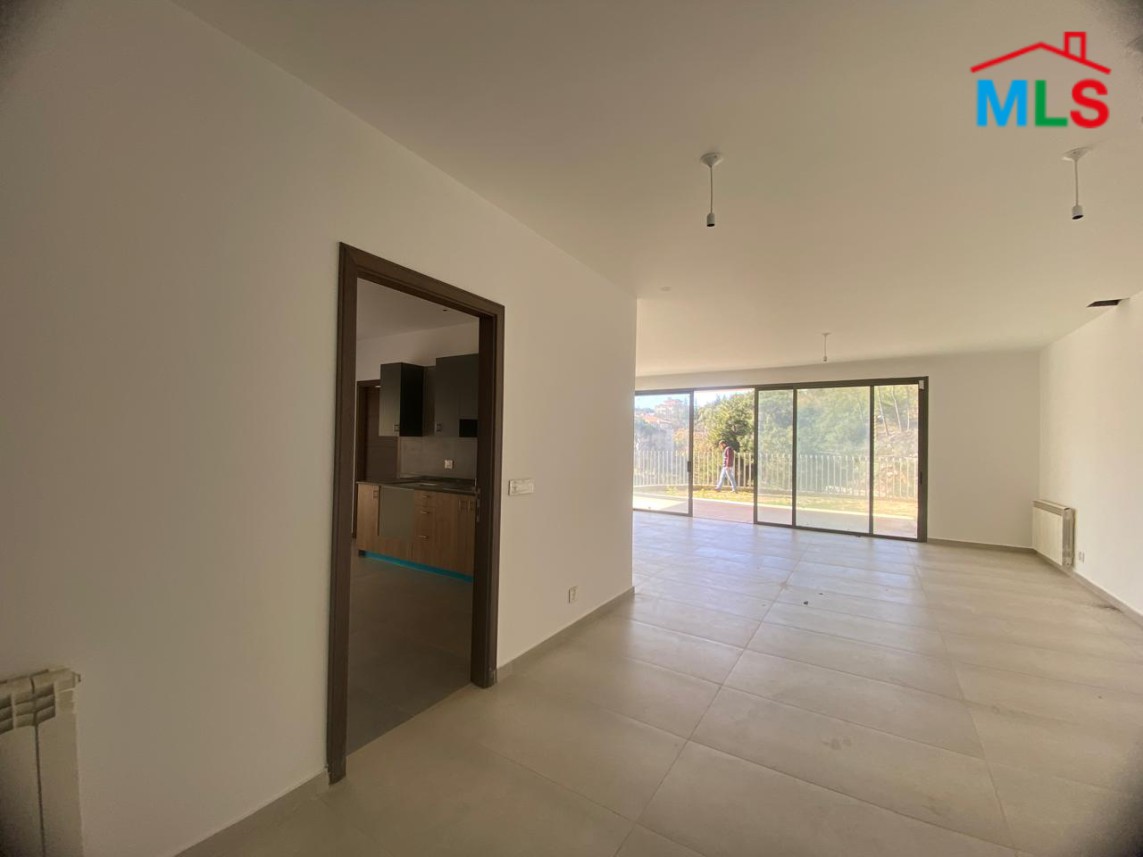 Exclusive! Apartment With Terrace For Sale in Baabdat Hills in Gated Community