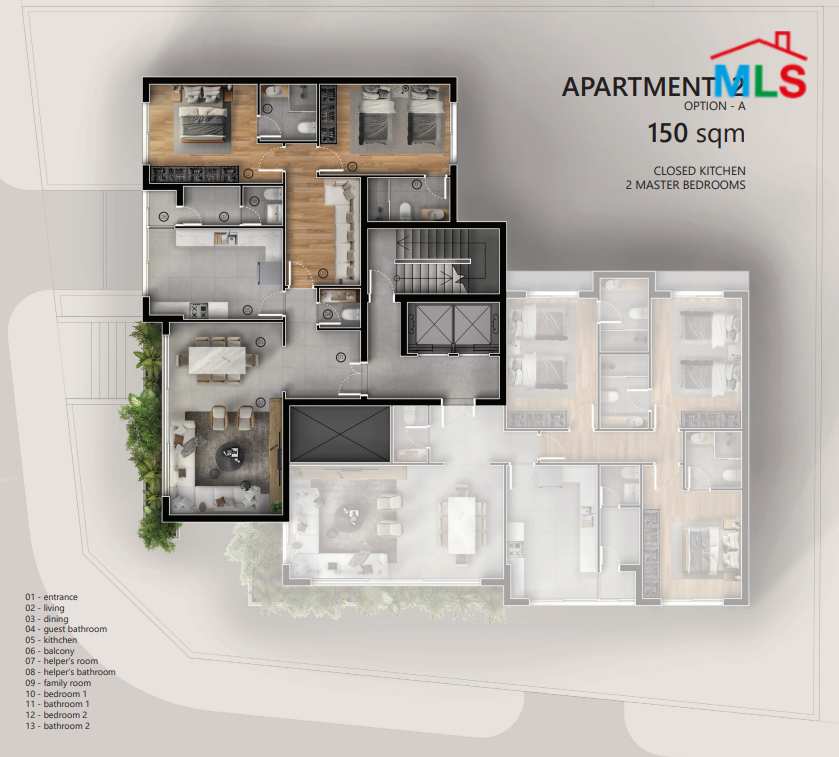 Under-construction Apartment For Sale in Achrafieh