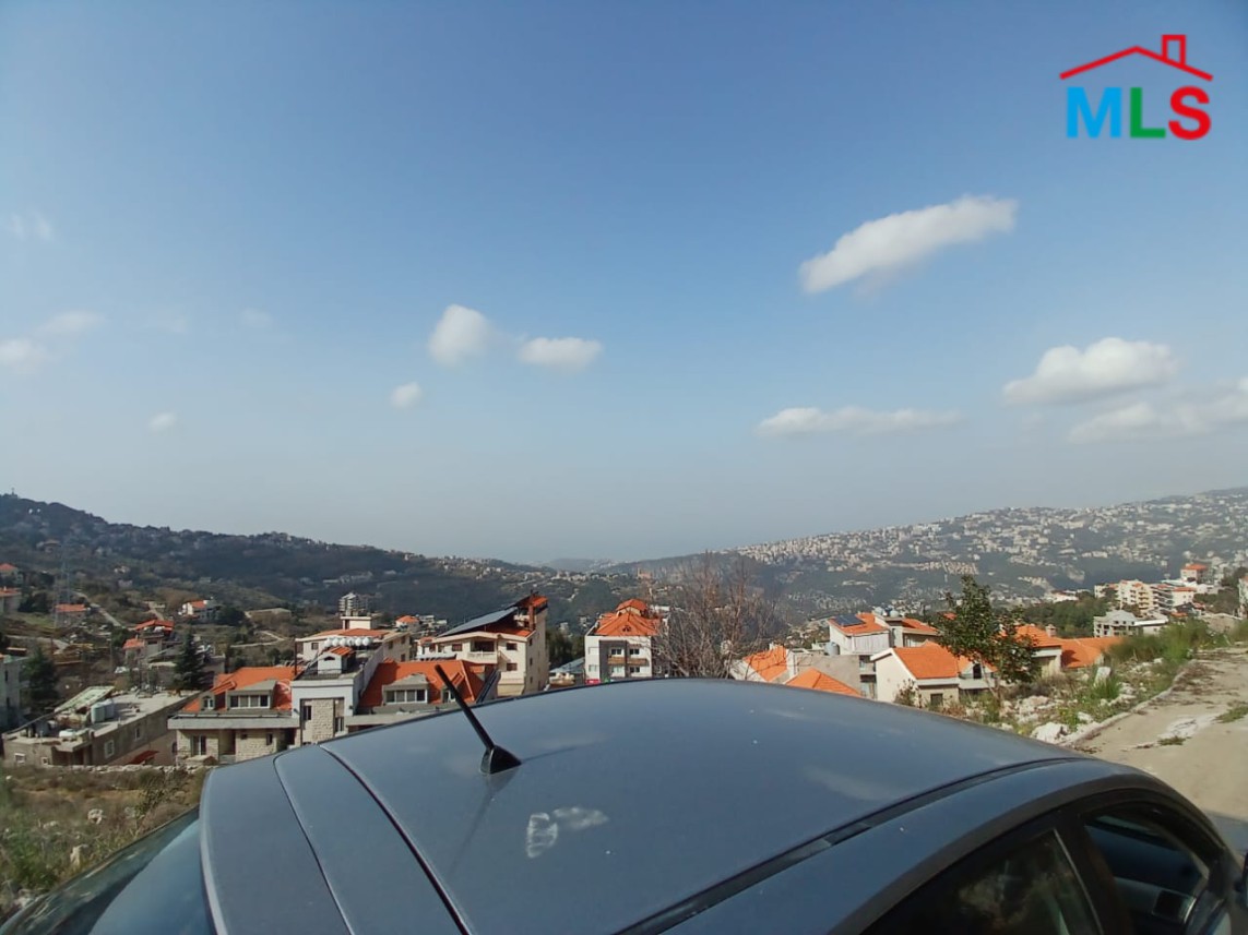 A 1,236 SQM Land With Panoramic View For Sale in Chwaya, El Metn