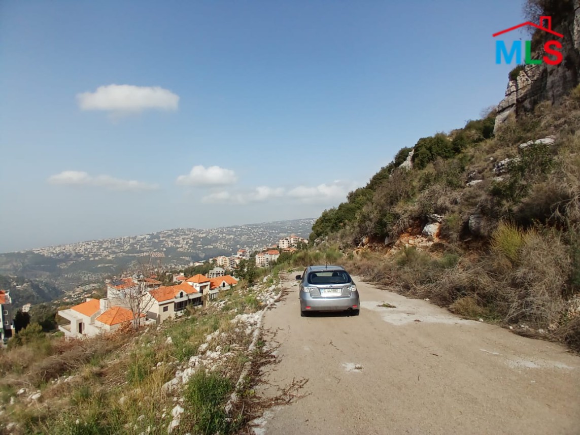 A 1,236 SQM Land With Panoramic View For Sale in Chwaya, El Metn