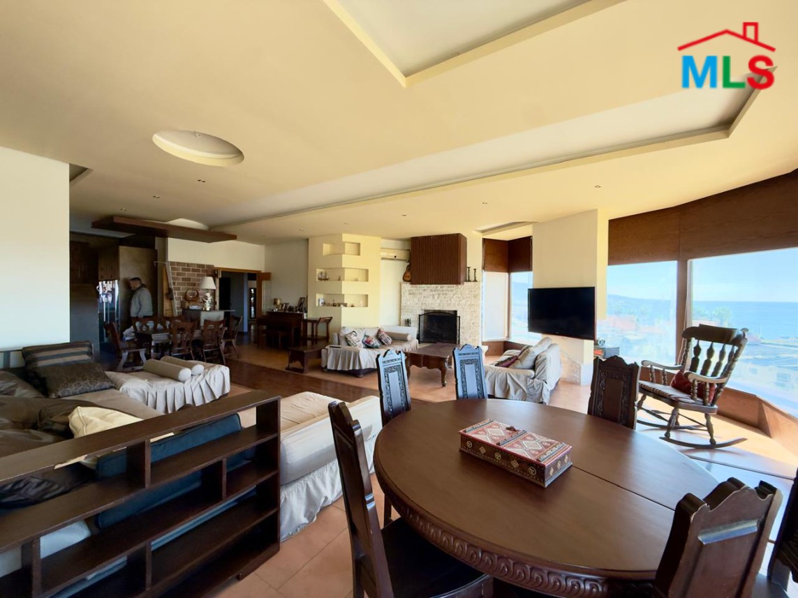 Fully Furnished Apartment With Open View For Sale in Batroun