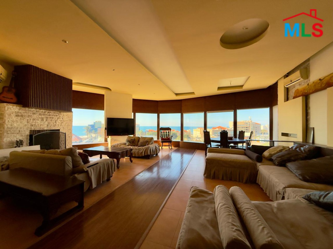 Fully Furnished Apartment With Open View For Sale in Batroun