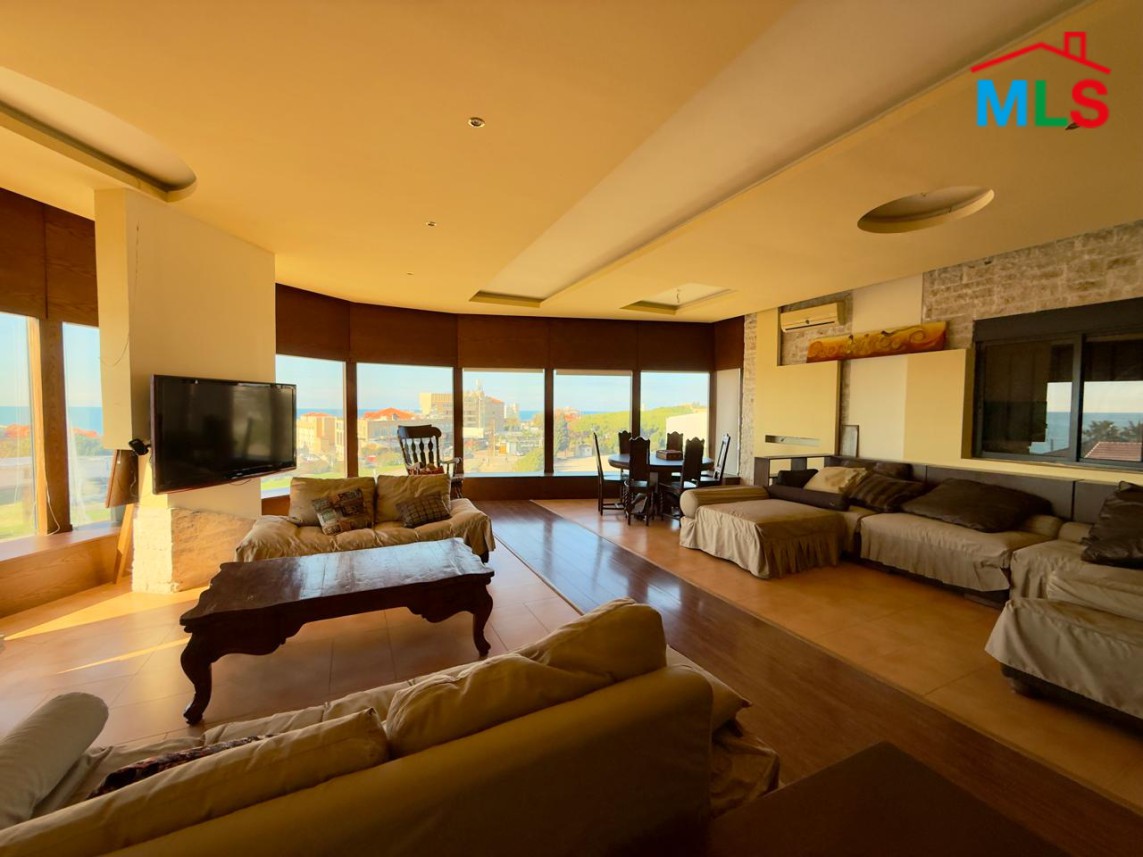 Fully Furnished Apartment With Open View For Sale in Batroun