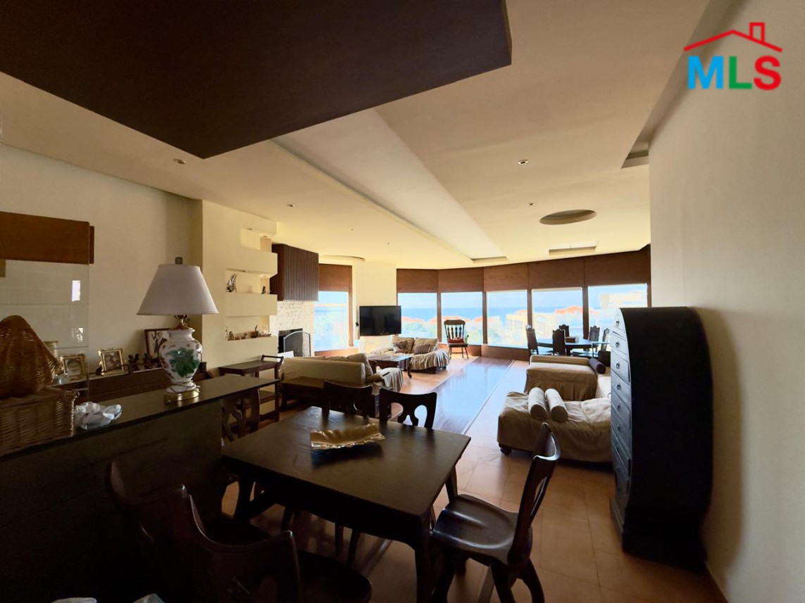 Fully Furnished Apartment With Open View For Sale in Batroun