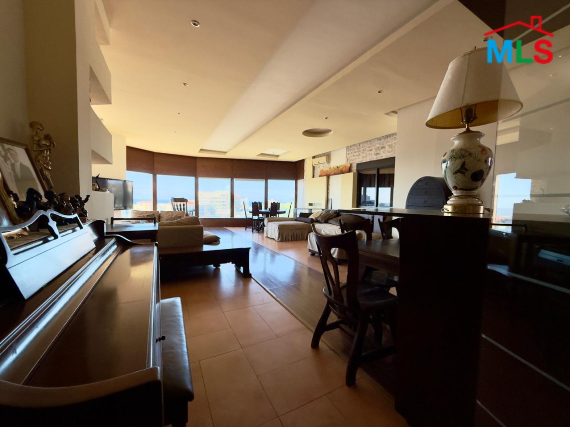 Fully Furnished Apartment With Open View For Sale in Batroun