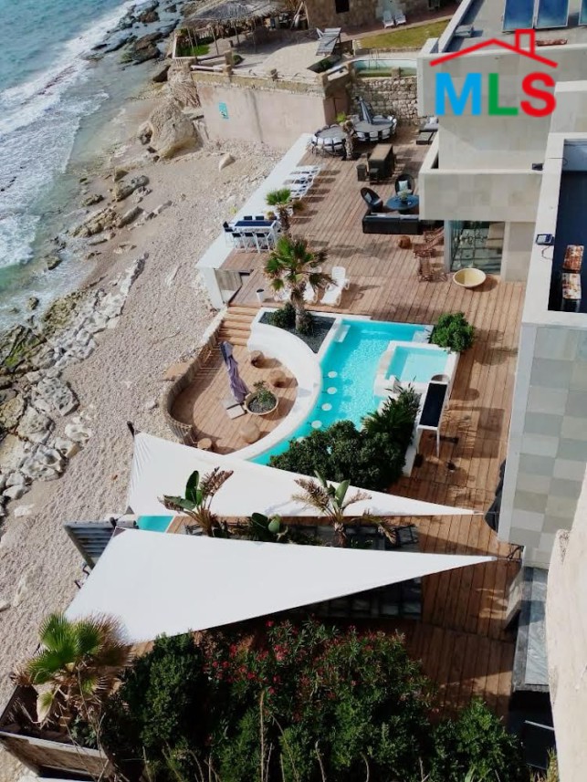 Villa Pieds Dans L'eau with Pool For Sale In Kfar Aabida, Batroun