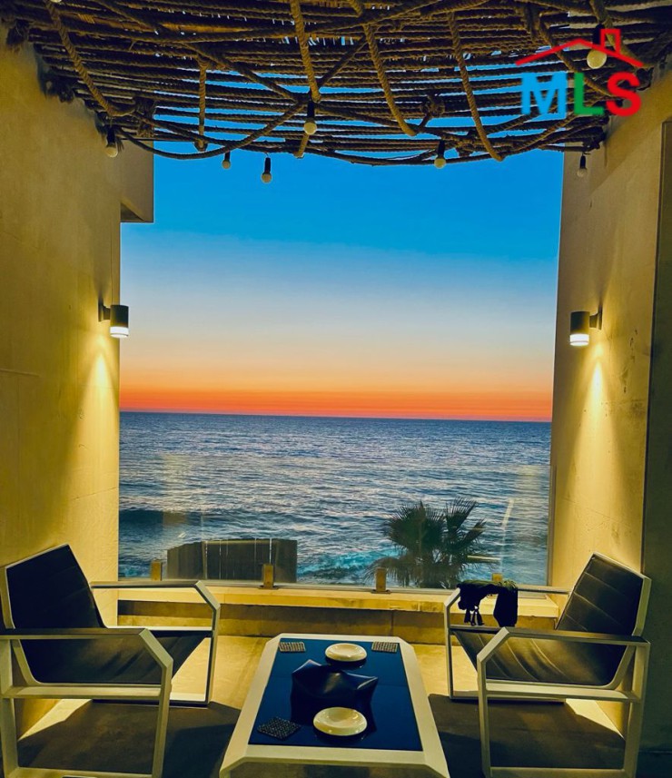 Villa Pieds Dans L'eau with Pool For Sale In Kfar Aabida, Batroun