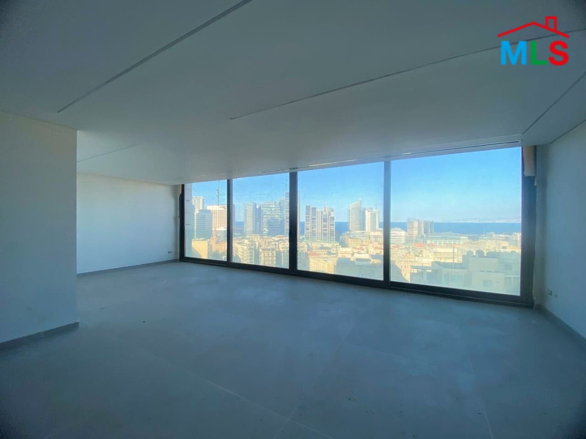 Brand New 3-Bedroom Apartment with Amazing Sea View For Sale in Zoukak El Blat