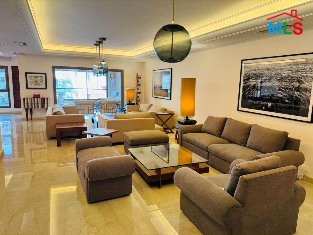 Amazing Unfurnished 4-Bedroom Apartment For Sale in Jnah, Beirut