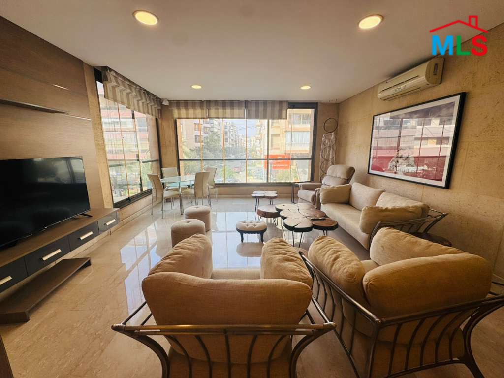 Amazing Unfurnished 4-Bedroom Apartment For Sale in Jnah, Beirut