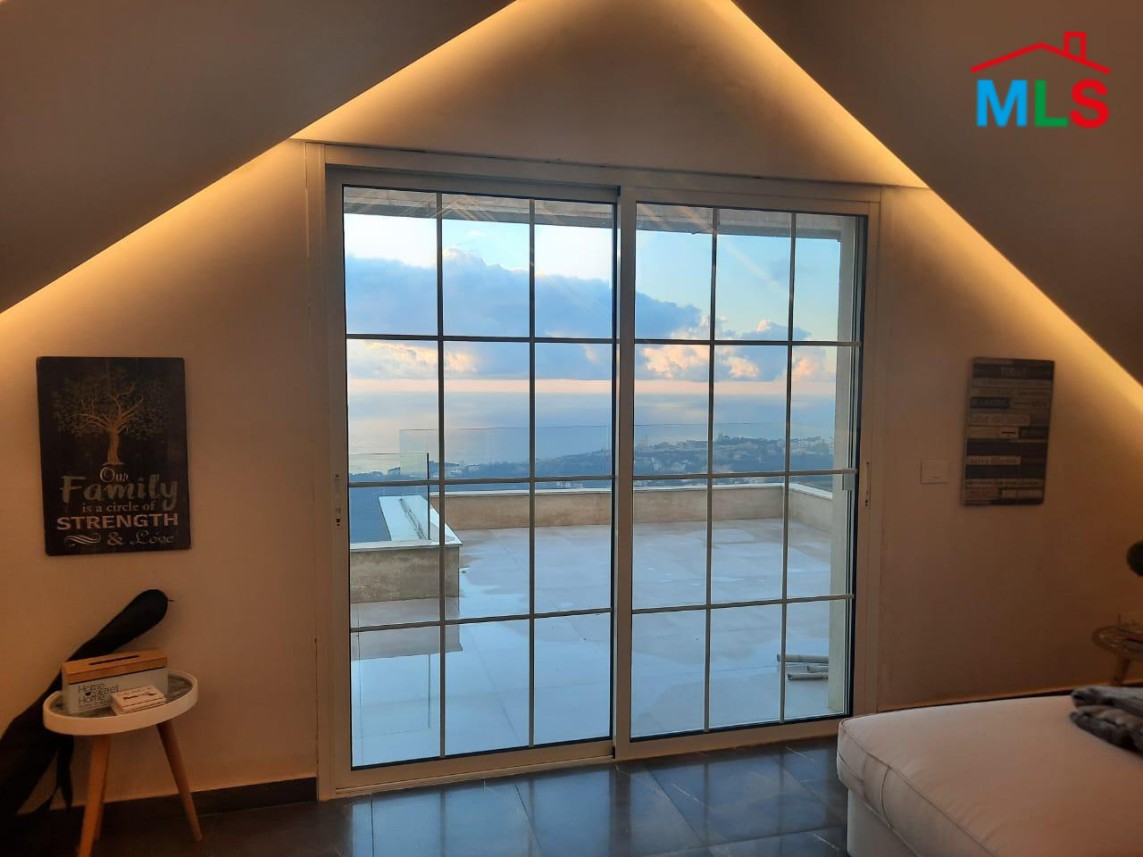 Beautiful Duplex with Amazing View For Sale in Ajaltoun, Kesrouane