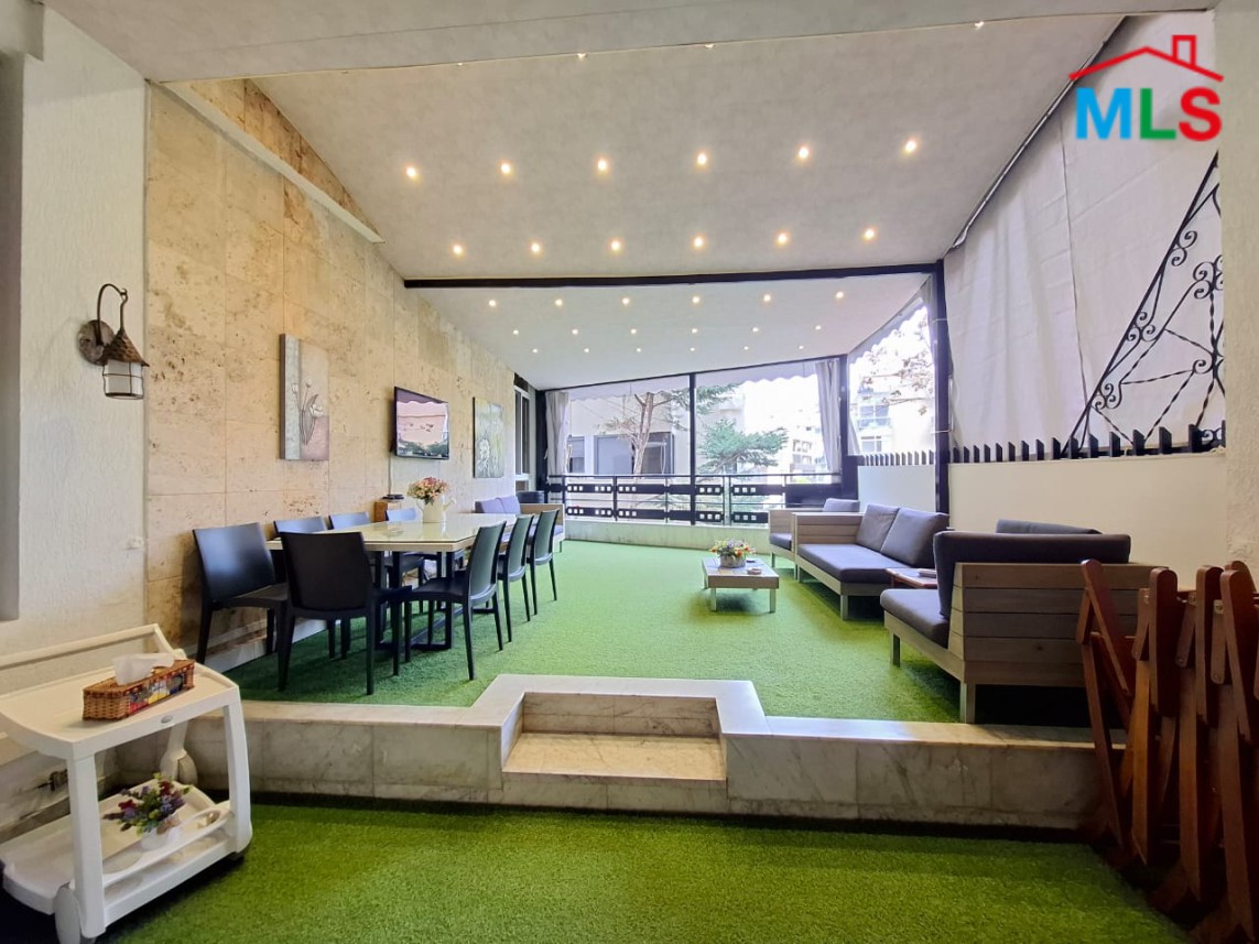 Spacious Furnished Apartment With Terrace For Sale in Adonis