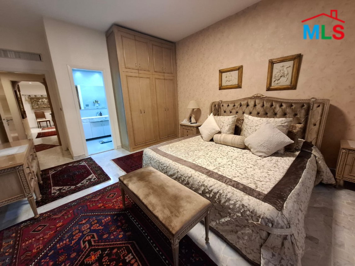 Spacious Furnished Apartment With Terrace For Sale in Adonis