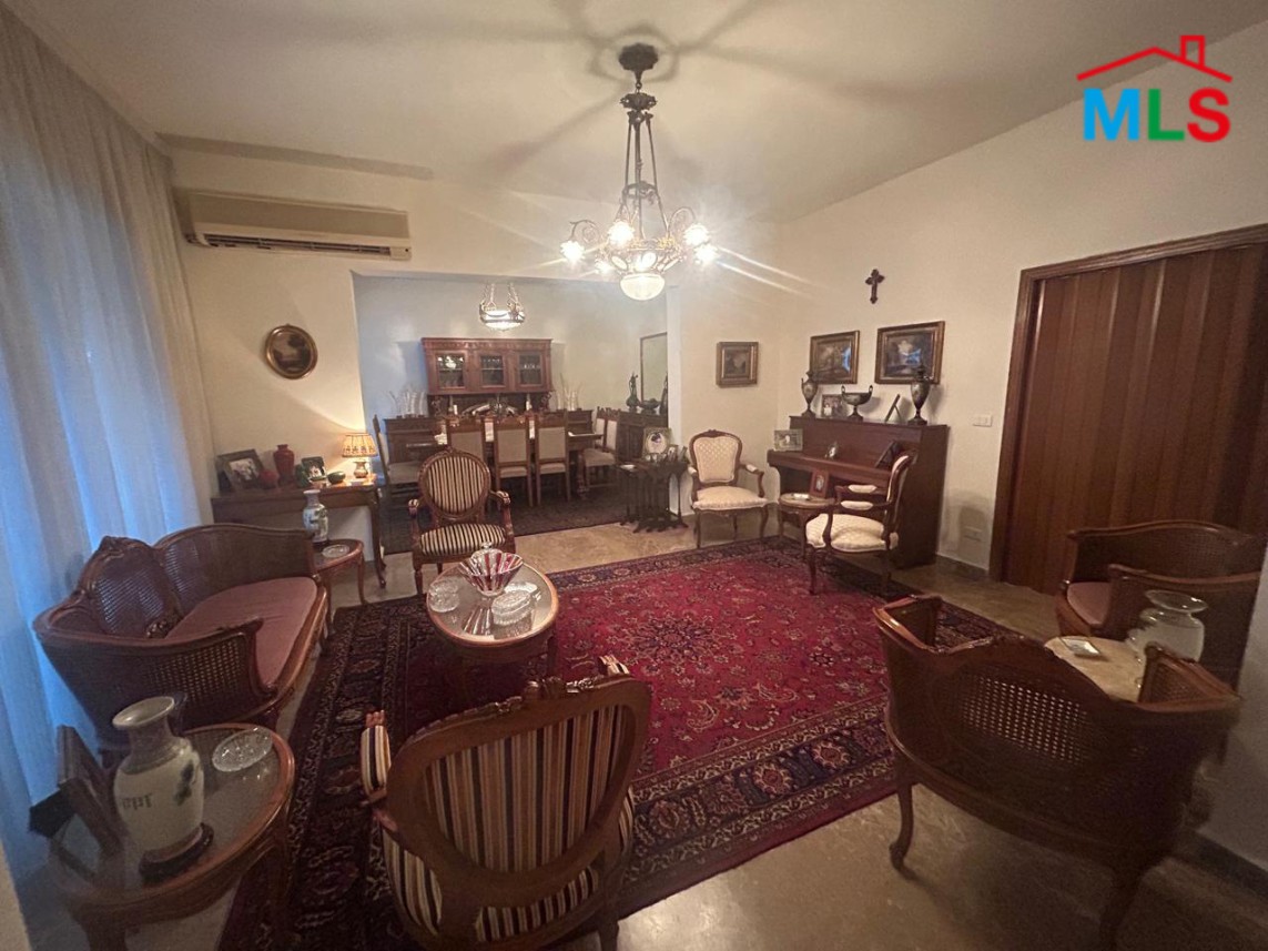 Furnished 3-Bedrooms Apartment For Sale In Achrafieh, Sioufi